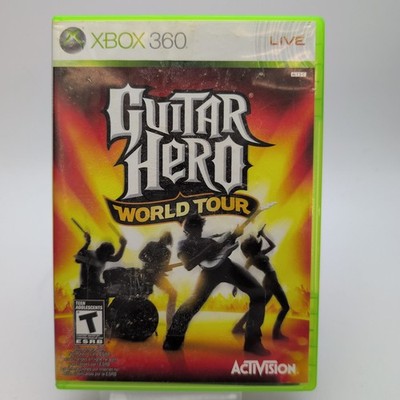 Guitar Hero World Tour (Microsoft Xbox 360, 2008) Complete In Box CIB