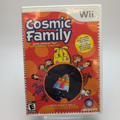 Cosmic Family (Nintendo Wii, 2007) Complete In Box CIB