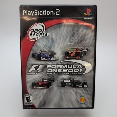 Formula One 2001 (Sony PlayStation 2, 2001) No Manual
