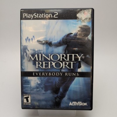 Minority Report: Everybody Runs (Sony PlayStation 2, 2002) Complete In Box CIB