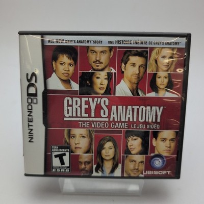 Grey's Anatomy: The Video Game (Nintendo DS, 2009) Complete In Box CIB