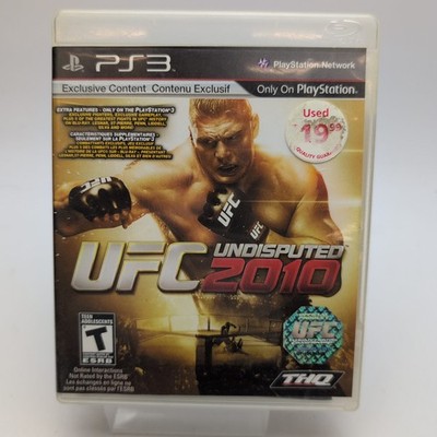 UFC Undisputed 2010 (Sony PlayStation 3, 2010) Complete In Box CIB