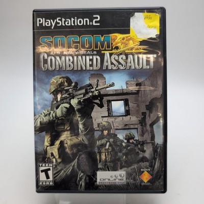 SOCOM: U.S. Navy SEALs Combined Assault (Sony PlayStation 2) Complete In Box CIB