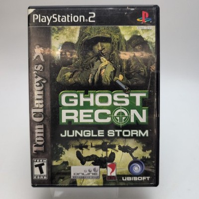 Tom Clancy's Ghost Recon: Jungle Storm (Sony PlayStation 2) Complete In Box CIB