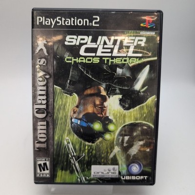 Tom Clancy's Splinter Cell: Chaos Theory (PS2, 2005) Complete In Box CIB