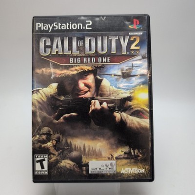 Call of Duty 2: Big Red One (Sony PlayStation 2, 2005) Complete In Box CIB