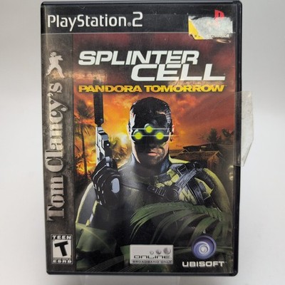 Tom Clancy's Splinter Cell: Pandora Tomorrow (PS2, 2004) Complete In Box CIB