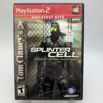 Tom Clancy's Splinter Cell (Sony PlayStation 2, 2003) Complete In Box CIB