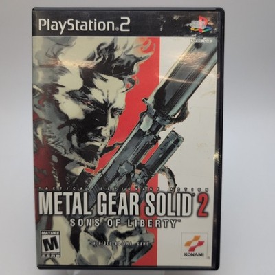 Metal Gear Solid 2: Sons of Liberty (Sony PlayStation 2) Complete In Box CIB