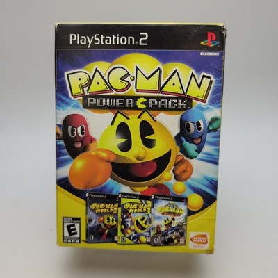 Pac-Man Power Pack (Sony PlayStation 2, 2008) Complete In Box CIB