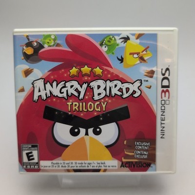 Angry Birds Trilogy (Nintendo 3DS, 2012) Complete In Box CIB