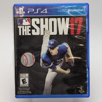 MLB The Show 17 (Sony PlayStation 4, 2017) No Manual