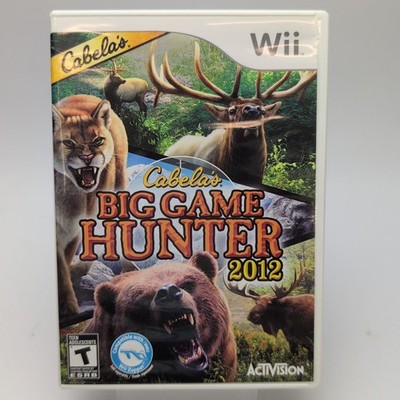 Cabela's Big Game Hunter 2012 (Nintendo Wii, 2011) Complete In Box CIB