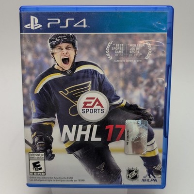 NHL 17 (Sony PlayStation 4, 2016) Complete In Box CIB