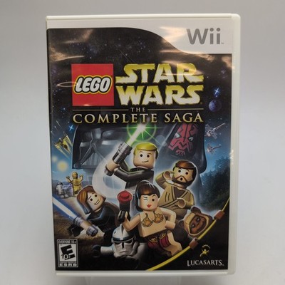 LEGO Star Wars: The Complete Saga (Nintendo Wii, 2007) Complete In Box CIB