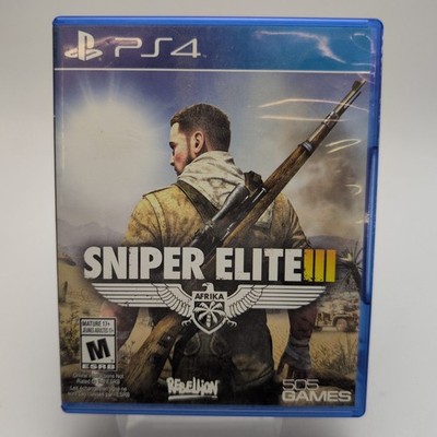 Sniper Elite III (Sony PlayStation 4, 2014) Complete In Box CIB
