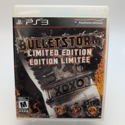 Bulletstorm Limited Edition (Sony PlayStation 3, 2011) Complete In Box CIB