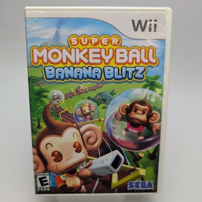 Super Monkey Ball: Banana Blitz (Nintendo Wii, 2019) Complete In Box CIB