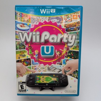 Wii Party U (Nintendo Wii U, 2013) Complete In Box CIB