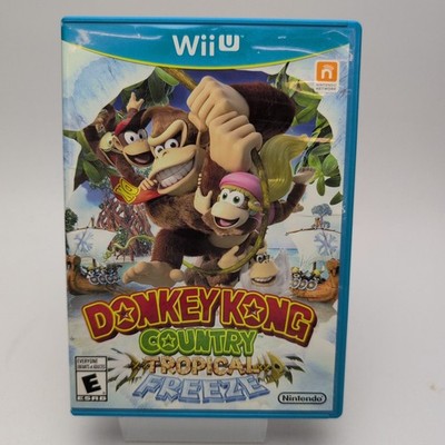 Donkey Kong Country: Tropical Freeze (Nintendo Wii U, 2018) Complete In Box CIB