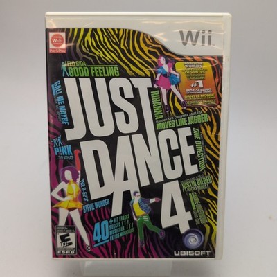 Just Dance 4 (Nintendo Wii, 2012) Complete In Box CIB