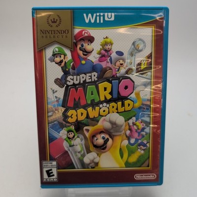 Super Mario 3D World (Nintendo Wii U, 2017) Complete In Box CIB