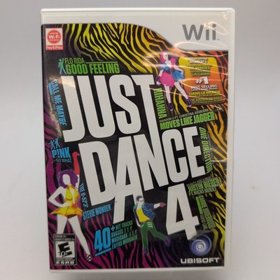 Just Dance 4 (Nintendo Wii, 2012) Complete In Box CIB