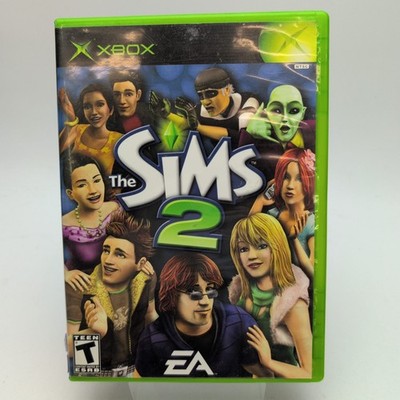 The Sims 2 (Microsoft Xbox, 2005) Complete In Box CIB