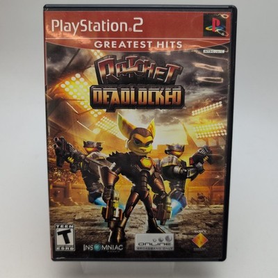 Ratchet: Deadlocked (Sony PlayStation 2, 2013) Complete In Box CIB