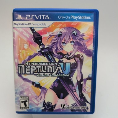 Hyperdimension Neptunia U: Action Unleashed (Sony PS Vita, 2014) No Manual