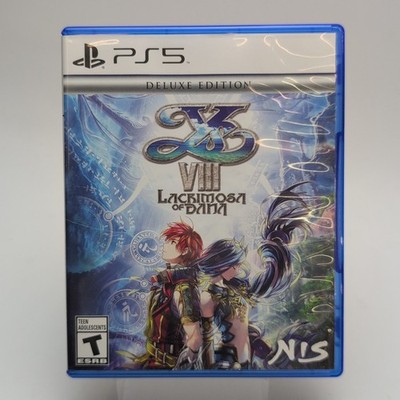 Ys VIII: Lacrimosa of DANA - Deluxe Edition (PS5, 2022) Complete In Box CIB