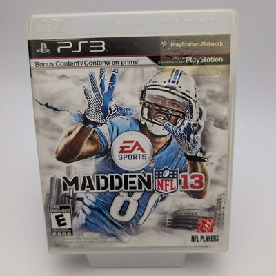 Madden NFL 13 (Sony PlayStation 3, 2012) Complete In Box CIB