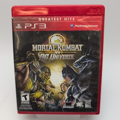 Mortal Kombat vs. DC Universe (Sony PlayStation 3, 2008) Complete In Box CIB