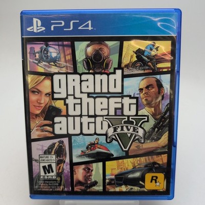 Grand Theft Auto V (Sony PlayStation 4, 2015) Complete In Box CIB