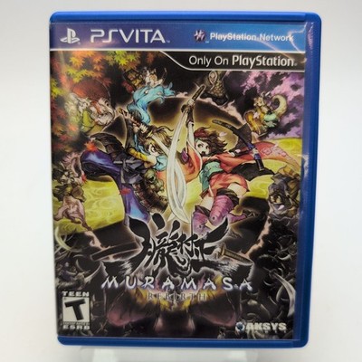 Muramasa Rebirth (Sony PS Vita, 2013) No Manual