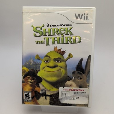 Shrek the Third (Nintendo Wii, 2007) Complete In Box CIB