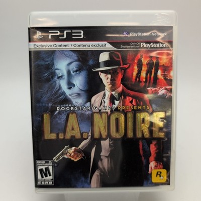 L.A. Noire (Sony PlayStation 3, 2011) Complete In Box CIB