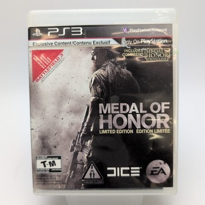 Medal of Honor Limited Edition (Sony PlayStation 3, 2010) Complete In Box CIB