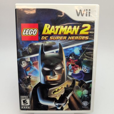 LEGO Batman 2: DC Super Heroes (Nintendo Wii, 2012) No Manual