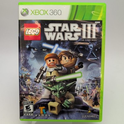 LEGO Star Wars III: The Clone Wars (Microsoft Xbox 360, 2011) No Manual