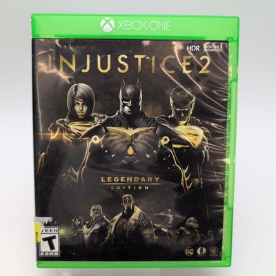 Injustice 2: Legendary Edition (Microsoft Xbox One, 2018) No Manual