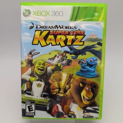 DreamWorks Super Star Kartz (Microsoft Xbox 360, 2011) No Manual