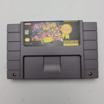 Tetris & Dr. Mario (Super Nintendo SNES) Cartridge Only