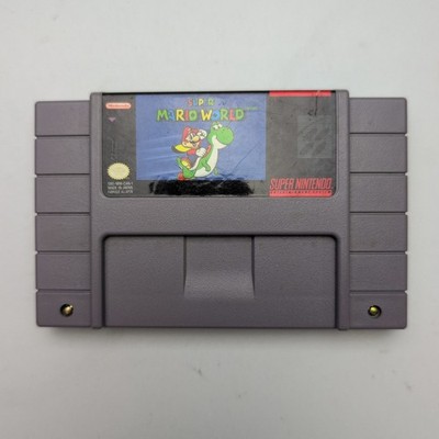 Super Mario World (Super Nintendo SNES) Cartridge Only