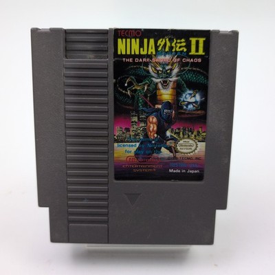 Ninja Gaiden II: The Dark Sword of Chaos (Nintendo NES) Cartridge Only