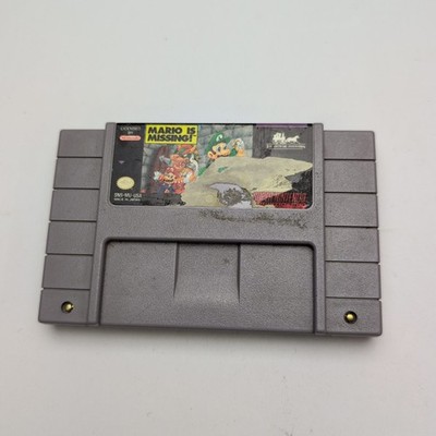 Mario Is Missing! (Super Nintendo SNES) Cartridge Only
