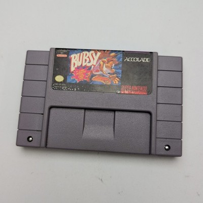 Bubsy in Claws Encounters of the Furred Kind (SNES) Cartridge Only