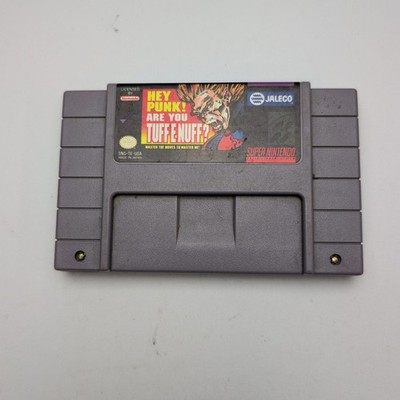 Hey Punk! Are You Tuff E Nuff? (Super Nintendo SNES) Cartridge Only