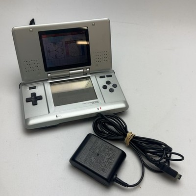 Nintendo DS Console Silver NTR-003 w/ Charger Working
