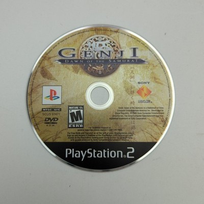 Genji: Dawn of the Samurai (Sony PlayStation 2) Disc Only